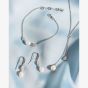 Kit Heath Coast Pebble Glisten Pavé Drop Earrings 50182FPC