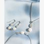 Kit Heath Coast Pebble Glisten Pavé Drop Earrings 50182FPC
