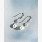 Kit Heath Coast Pebble Glisten Pavé Drop Earrings 50182FPC