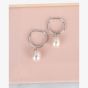 Kit Heath Revival Classic Pearl Midi Hoop Earrings 50426FP