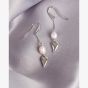 Kit Heath Desire Kiss Pearl Chain Drop Earrings 50515FP