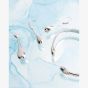 Kit Heath Coast Pebble Smooth Elegant Drop Earrings 60154RP