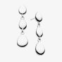Kit Heath Coast Pebbles Triple Linking Pebbles Drop Earrings 60189RP