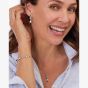 Kit Heath Coast Pebbles Triple Linking Pebbles Drop Earrings 60189RP