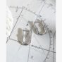 Kit Heath Marina Rope Bar Link Hoop Earrings 61091RP