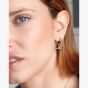 Kit Heath Marina Rope Knot T-Bar Grande Hoop Earrings 61094RP