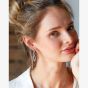Kit Heath Entwine Twine Link Trio Drop Earrings 61143RP