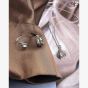 Kit Heath Serenity Loop Semi Hoop Stud Earrings 61182RP