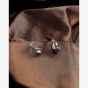 Kit Heath Serenity Loop Semi Hoop Stud Earrings 61182RP
