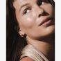 Kit Heath Glint Geo Golden Hoop Earrings 61252GRP