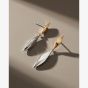 Kit Heath Glint Golden Two-Tone Drop Earrings 61254GRP