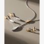 Kit Heath Glint Golden Two-Tone Drop Earrings 61254GRP