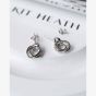 Kit Heath Bevel Trilogy Stud Drop Earrings 6168RP
