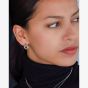 Kit Heath Bevel Trilogy Stud Drop Earrings 6168RP