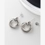 Kit Heath Bevel Trilogy Grande Stud Drop Earrings 6170RP