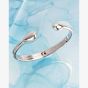 Kit Heath Coast Pebble Smooth Hinged Bangle 70152RPML