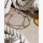 Kit Heath Marina Rope Bar Link Golden Toggle Bracelet 71091GRP