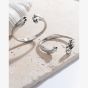 Kit Heath Océane Shell Echo Grande Hinged Bangle 71215RP