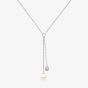 Kit Heath Coast Pebble Glisten Pavé 17 Inch Necklace 90181FPC