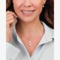 Kit Heath Coast Pebble Glisten Pavé 18 Inch Necklace 90182FPC