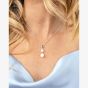 Kit Heath Coast Pebble Glisten Pavé 18 Inch Necklace 90182FPC