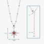 Kit Heath Céleste July Aurora Birthstone Necklace 90459SR