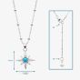 Kit Heath Céleste December Aurora Birthstone Necklace 90459TQ