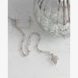 Kit Heath Desire Kiss Precious Pavé Heart 18 Inch Ball Chain Necklace 90511WT