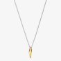 Kit Heath Glint Golden Two-Tone Mini Necklace 91252GRP