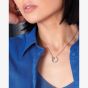 Kit Heath Bevel Cirque Link Pavé 18 Inch Necklace 9153CZ