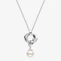 Kit Heath Bevel Trilogy Pearl Link 18 Inch Necklace 9160FP