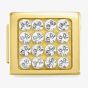 Nomination Glam Golden White Pave Charm 230605/01