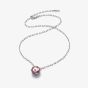 Baccarat L-Illustre Small Pink Crystal Necklace 2611926