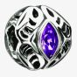 Chamilia Sterling Silver Celebrations June Purple Crystal Bead 2025-0666