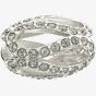 Chamilia Light Grey Glistening Meander Crystal Bead 2083-0406