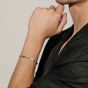 Nomination ManVision Steel & Black Cubic Zirconia Chain Bracelet 133019/007