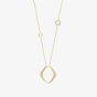 Nomination Unica Gold Plated Rhombus Open Necklace 146406/006