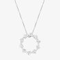 Nomination Colour Wave Sterling Silver Circle Necklace 149812/001