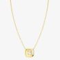 Nomination Domina Gold Plated Square Necklace 240402/036