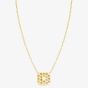 Nomination Domina Gold Plated Square Necklace 240402/036