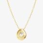 Nomination Domina Gold Plated Pear Necklace 240402/015