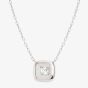 Nomination Domina Sterling Silver Square Necklace 240418/036