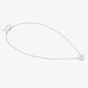 Nomination Domina Sterling Silver Square Necklace 240418/036