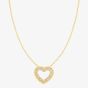 Nomination Lovecloud Gold Tone Plated Heart Necklace 240504/008