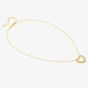 Nomination Lovecloud Gold Tone Plated Heart Necklace 240504/008