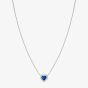 Nomination All My Love Sterling Silver Blue Heart Necklace 240302/012