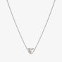 Nomination Armonica White Rhodium Small Heart Pendant Necklace 241304/004