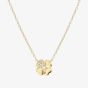 Nomination Petit Sparkle Gold Clover Necklace 242303/003