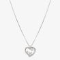 Nomination Dream Beats Silver Heart Cubic Zirconia Pendant Necklace 242602/004