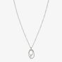 Nomination My Rebel Art Silver Double Oval Pendant Necklace 242806/053